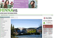 Desktop Screenshot of hinnavis.no